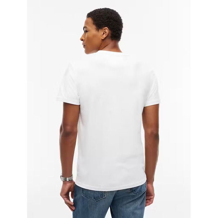 t-shirt homme  tommy hilfiger slim fit signature graphic tee