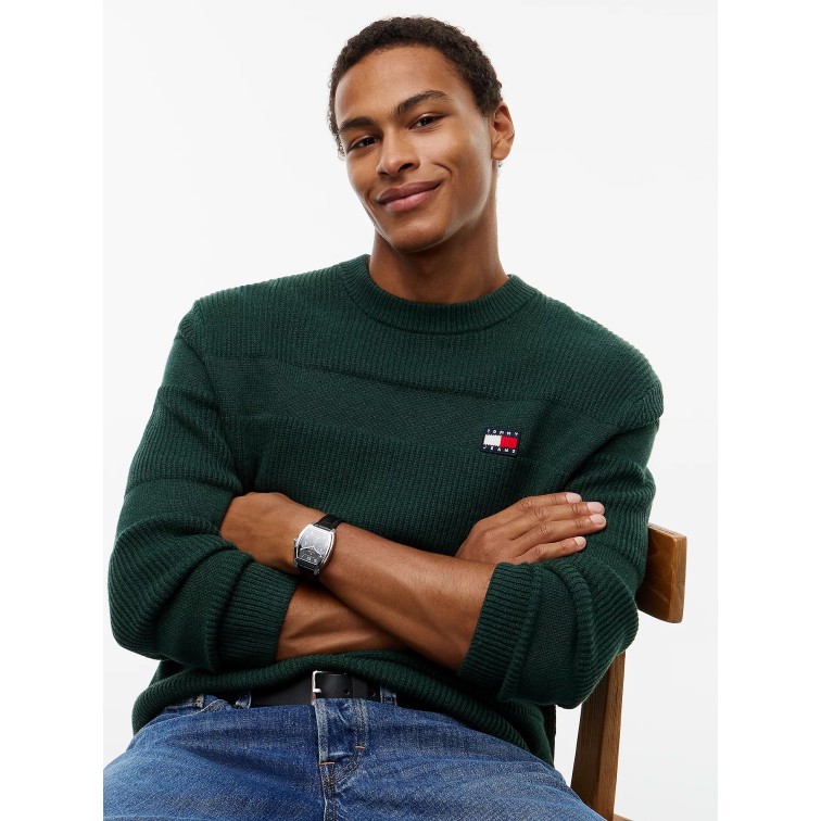 maillot homme  tommy hilfiger tjm reg textured sweater ext