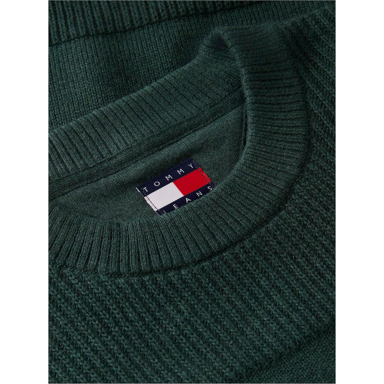 maillot homme  tommy hilfiger tjm reg textured sweater ext