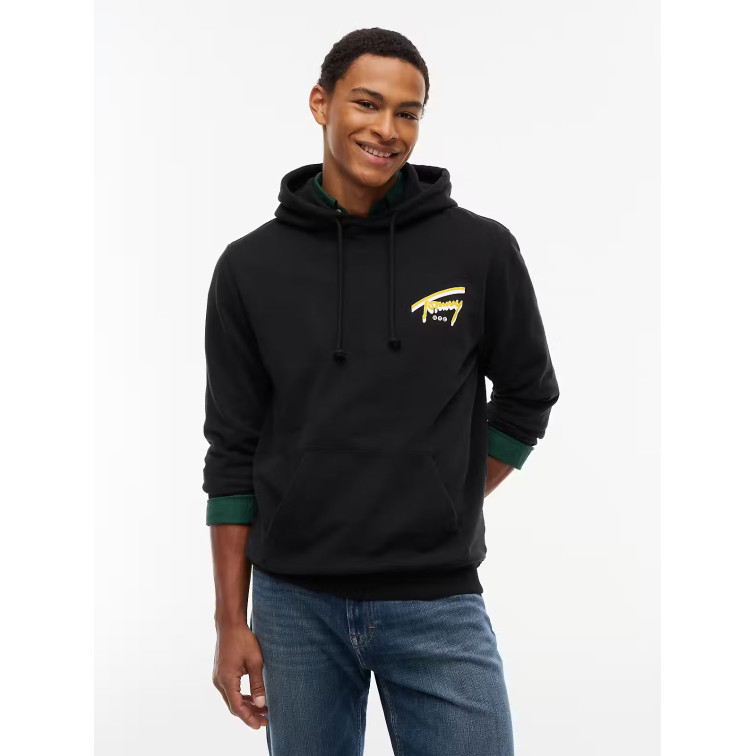 sweat-shirt homme  tommy hilfiger tjm reg nyc signature hoodie e