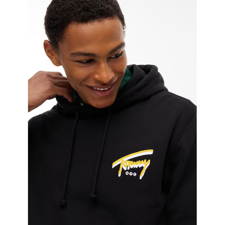 sweat-shirt homme  tommy hilfiger tjm reg nyc signature hoodie e