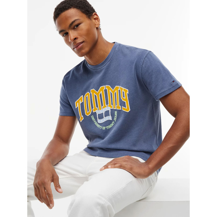 t-shirt homme  tommy hilfiger tjm reg crest arch tee ext