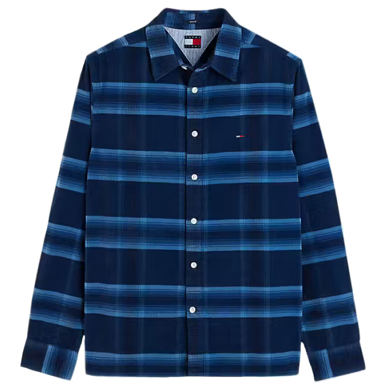 chemise homme  tommy hilfiger tjm reg pattern corduroy shirt