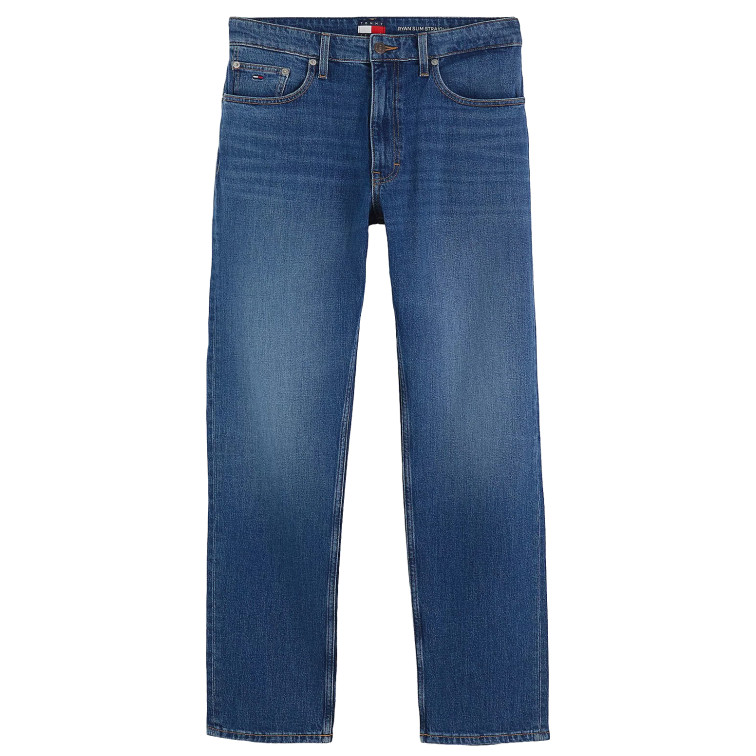 jeans homme  tommy hilfiger ryan slim straight jeans