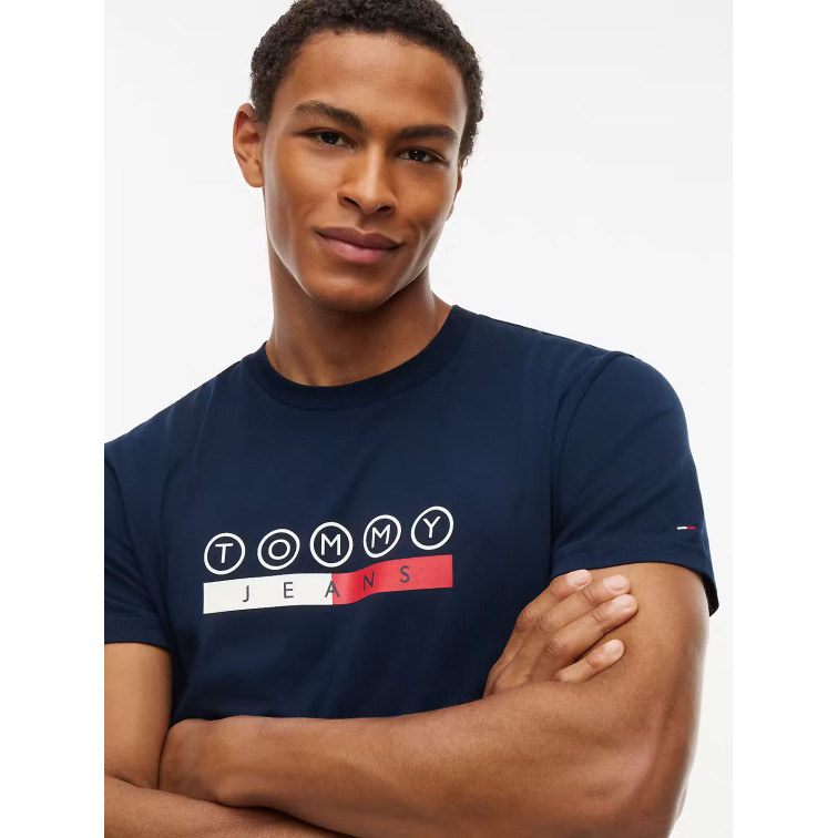 t-shirt homme  tommy hilfiger tjm slim dna play tee ext