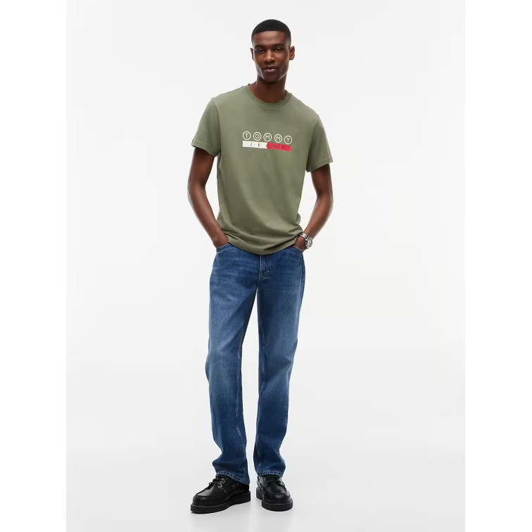 t-shirt homme  tommy hilfiger tjm slim dna play tee ext