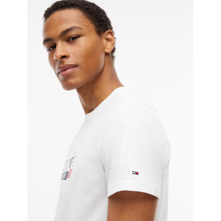 t-shirt homme  tommy hilfiger tjm slim dna play tee ext