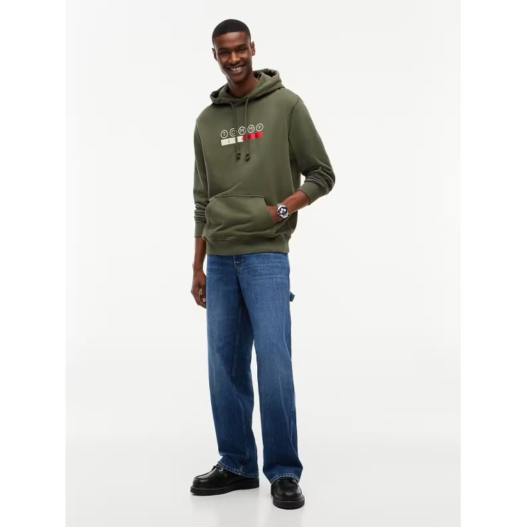 sweat-shirt homme  tommy hilfiger tjm reg dna play hoodie