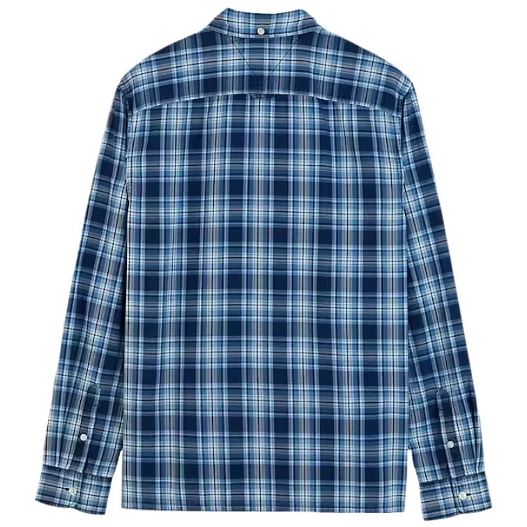 chemise homme  tommy hilfiger tjm reg dobby check shirt ext