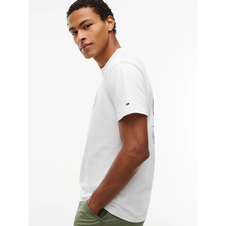 t-shirt homme  tommy hilfiger tjm reg crest tee