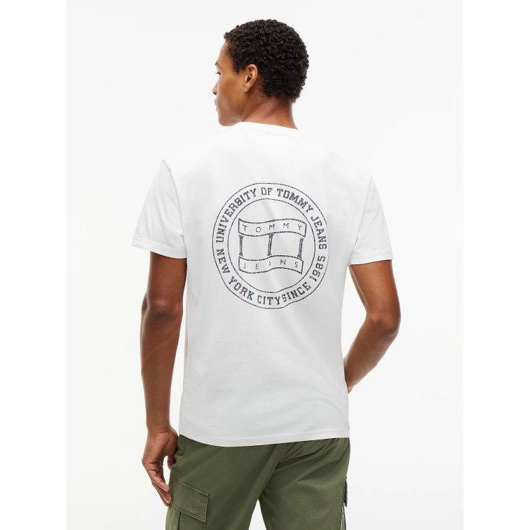 t-shirt homme  tommy hilfiger tjm reg crest tee