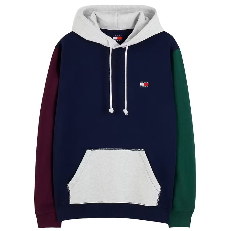 sweat-shirt homme  tommy hilfiger tjm reg badge hoodie ext