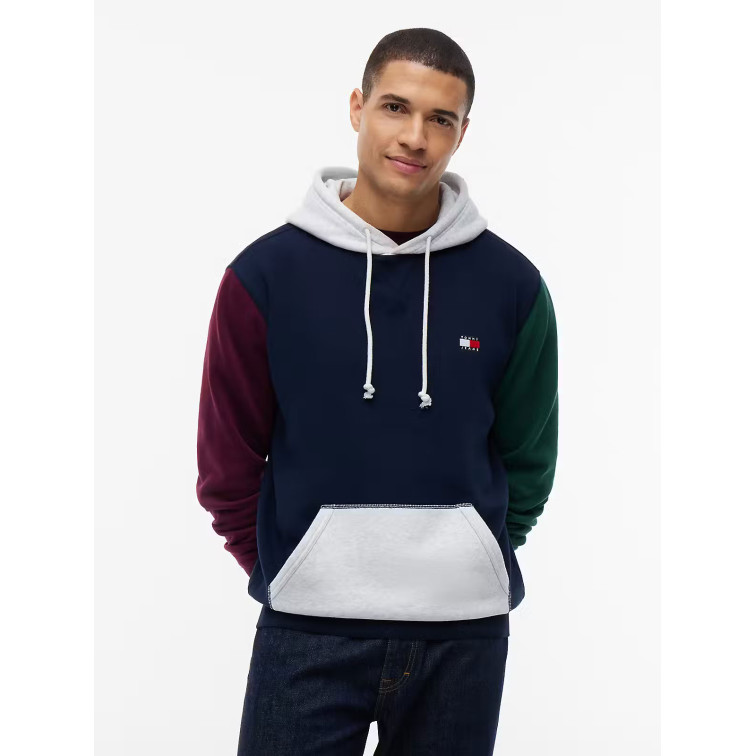 sweat-shirt homme  tommy hilfiger tjm reg badge hoodie ext