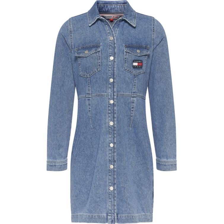 robe femme  th slim denim dress ce813