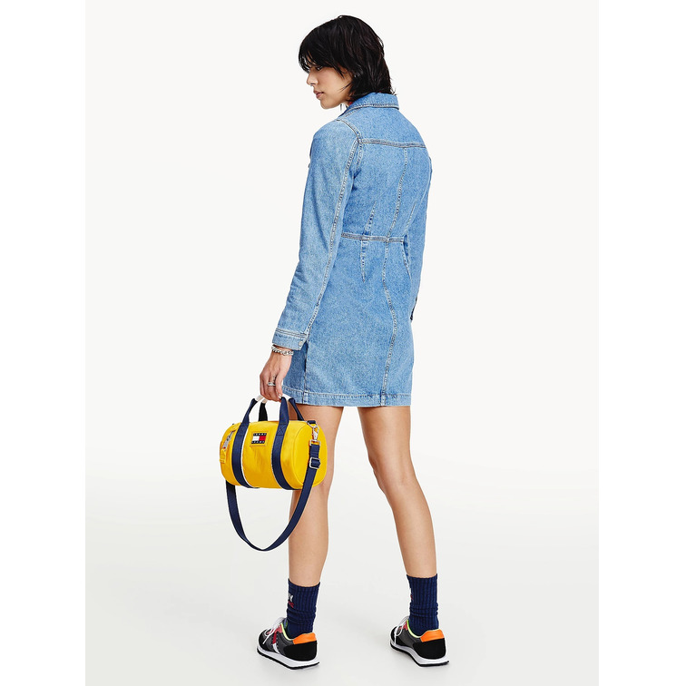 robe femme  th slim denim dress ce813