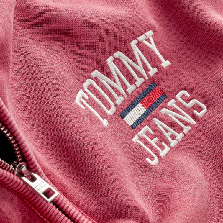 sweat-shirt femme  th tjw super crop college logo