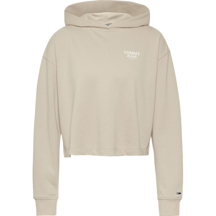 sweat-shirt femme  th tjw bxy crop taping hoodie