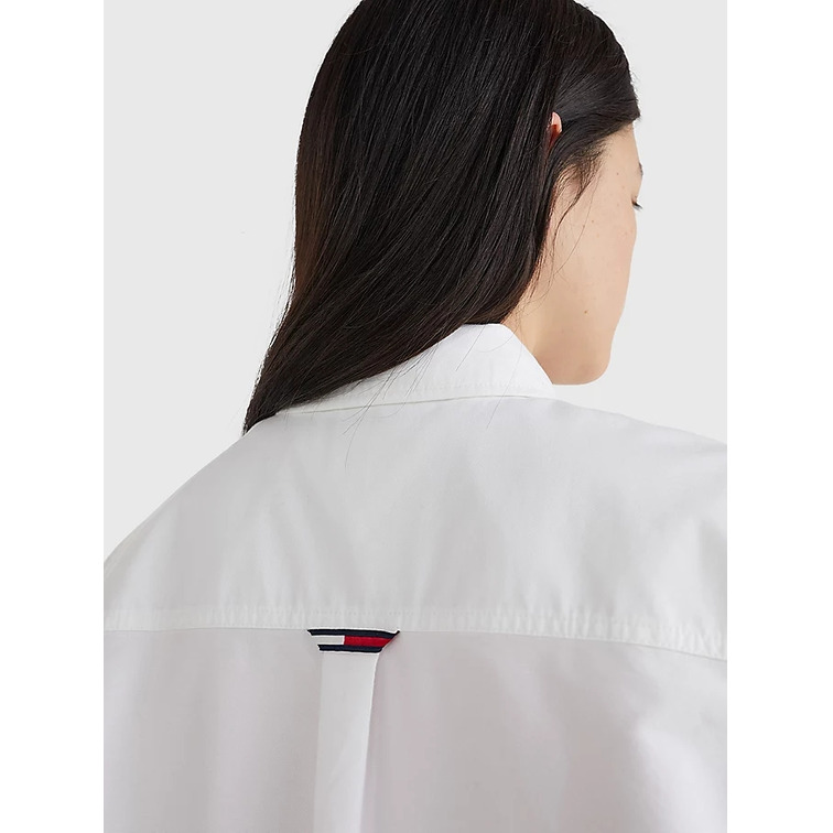 femme tjw badge boyfriend shirt ybr