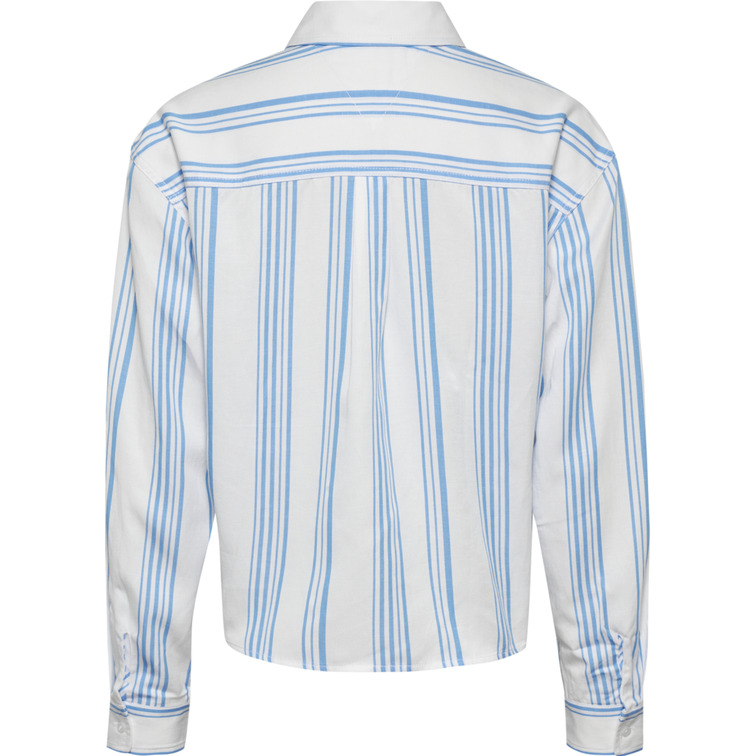 femme tjw front tie stripe shirt cy0