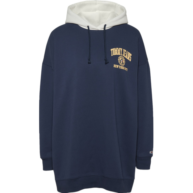 sweat-shirt femme  th tjw ovrszd college logo hoodie