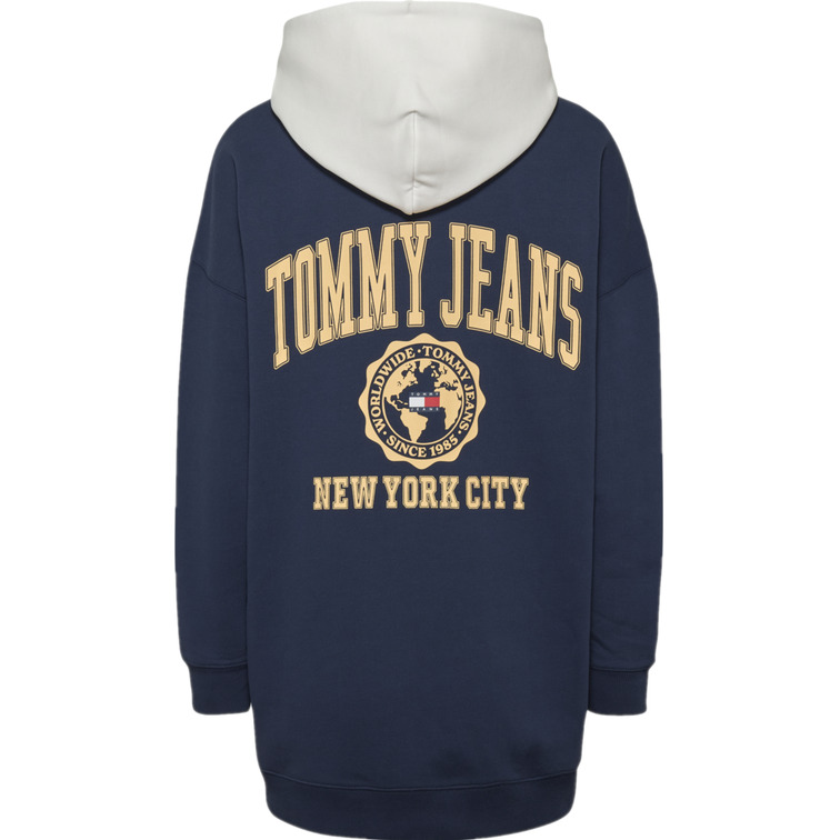 sweat-shirt femme  th tjw ovrszd college logo hoodie