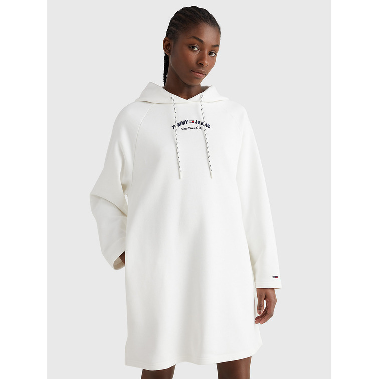 robe femme  th tjw timeless logo hoodie dress