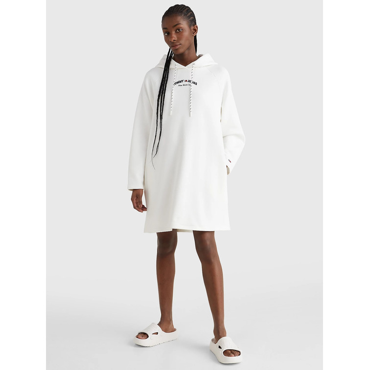 robe femme  th tjw timeless logo hoodie dress