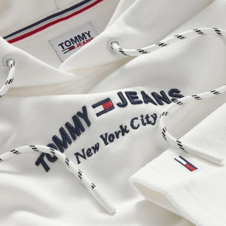 robe femme  th tjw timeless logo hoodie dress