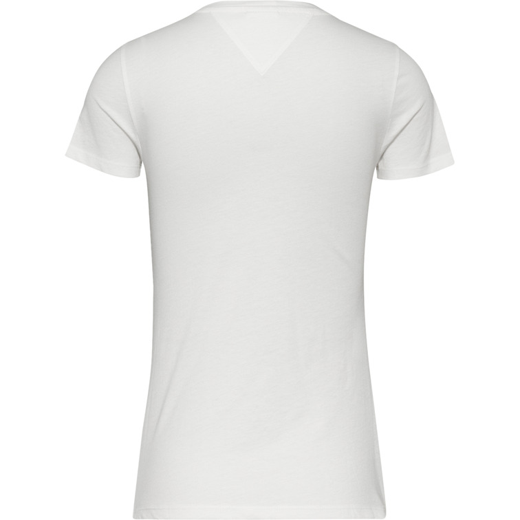 t-shirt femme  th tjw skinny essential logo 1 ss