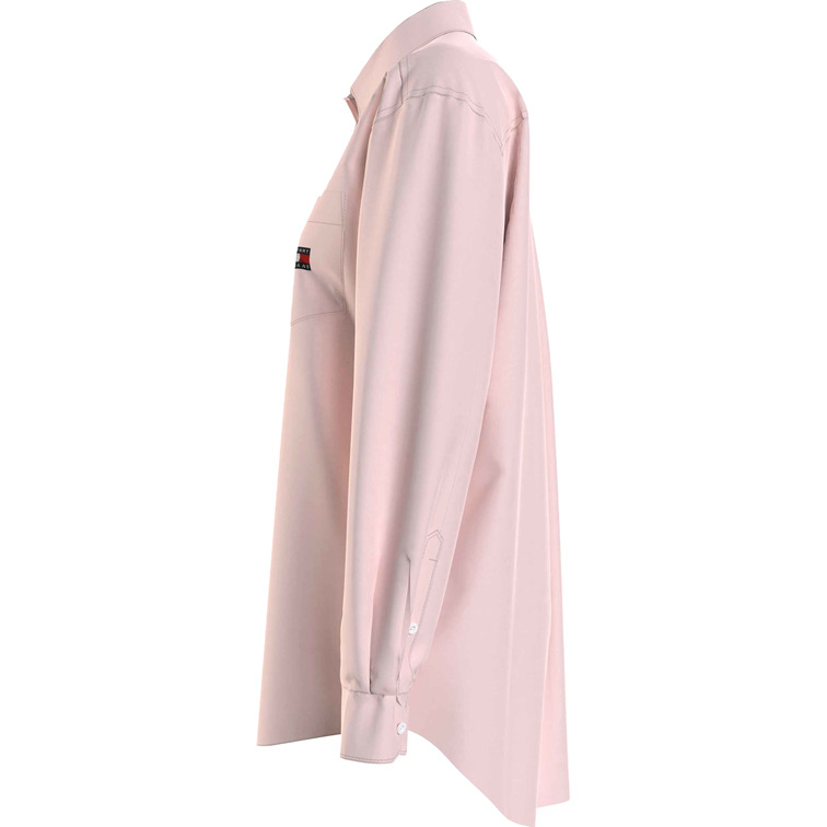 chemise femme  th tjw badge boyfriend shirt