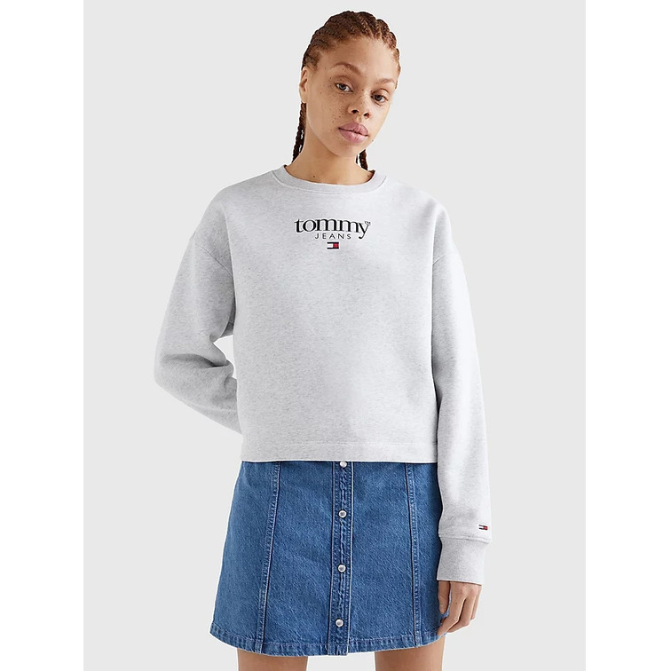 sweat-shirt femme  th tjw rlxd essential logo 1 crew