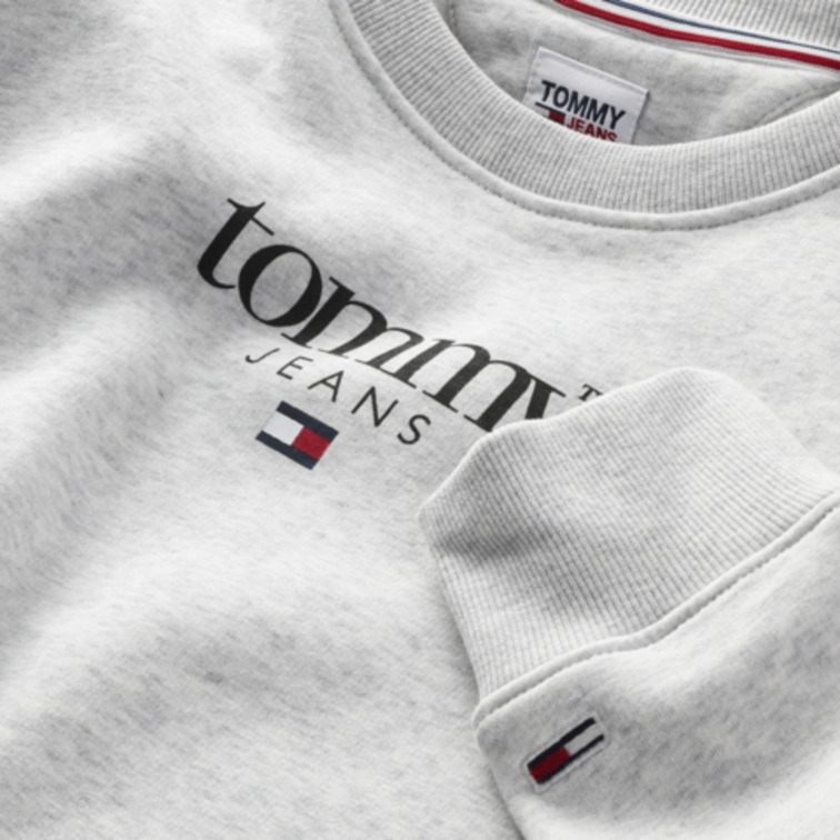 sweat-shirt femme  th tjw rlxd essential logo 1 crew