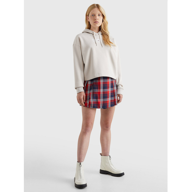 sweat-shirt femme  th tjw rlxd essential logo 2 hood