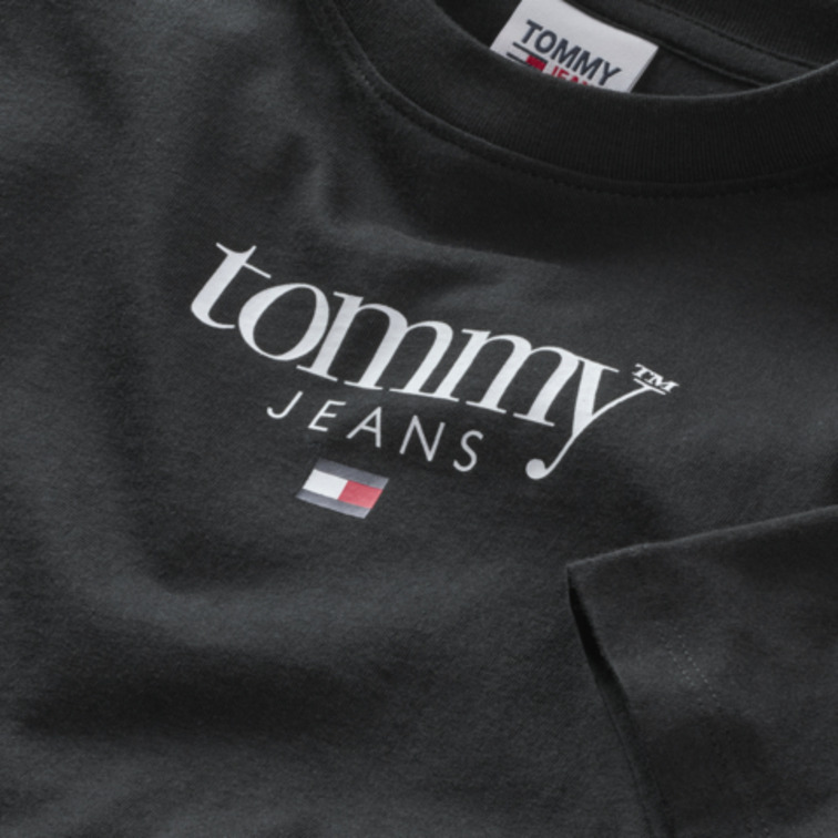 t-shirt femme  th tjw classic  essential logo 1