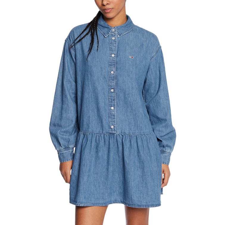 robe femme  th tjw chambray shirt dress