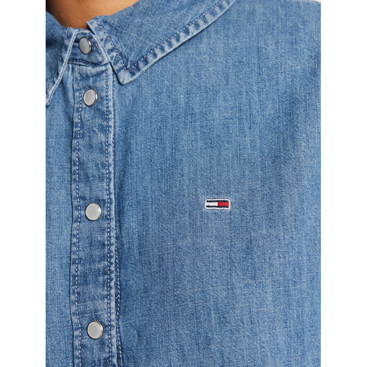 robe femme  th tjw chambray shirt dress