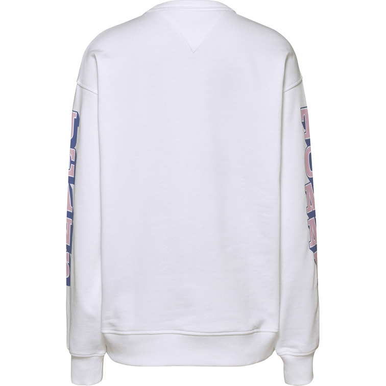 sweat-shirt femme  th tjw rlx pop badge crew