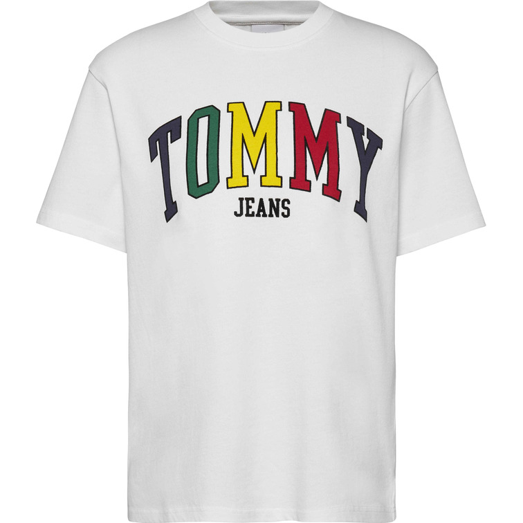 t-shirt femme  th tjw rlx pop tommy 2 tee