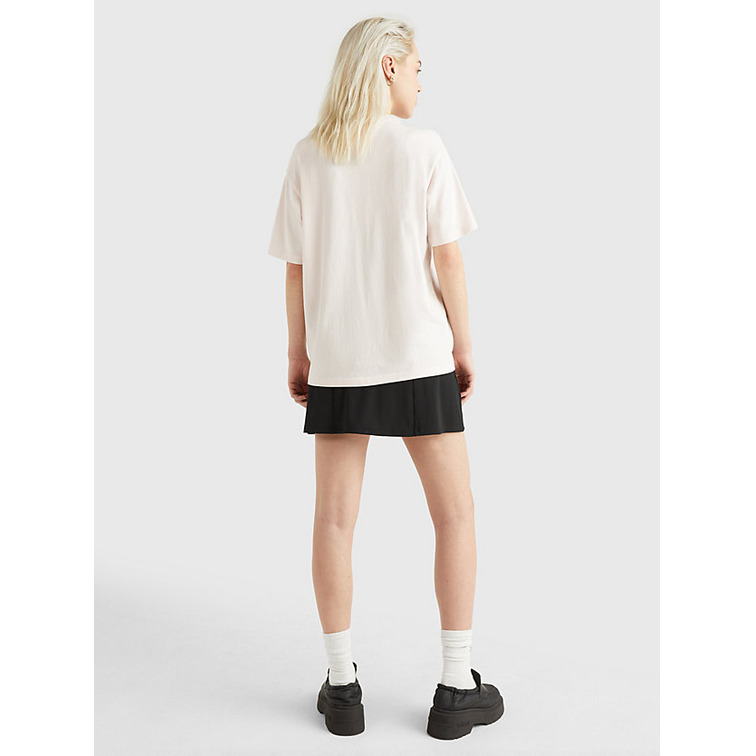 t-shirt femme  th tjw rlx pop tommy 2 tee