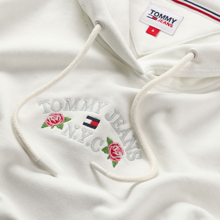 sweat-shirt femme  th tjw reg floral hoodie