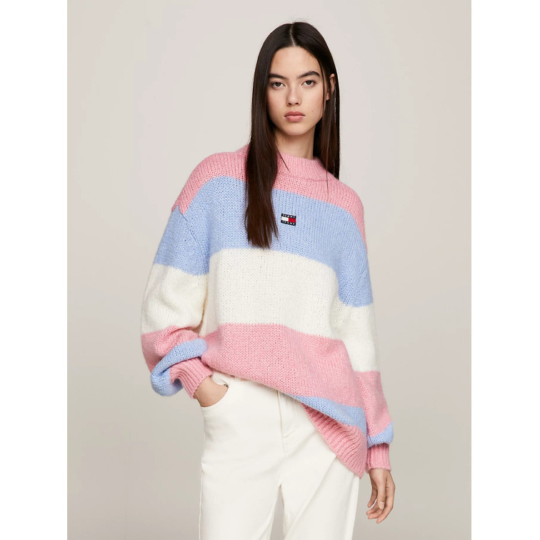 maillot femme  th tjw colorblock sweater