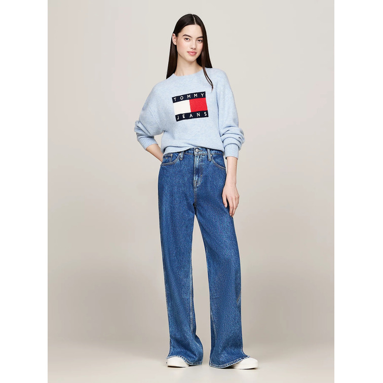 maillot femme  th tjw melange flag sweater ext