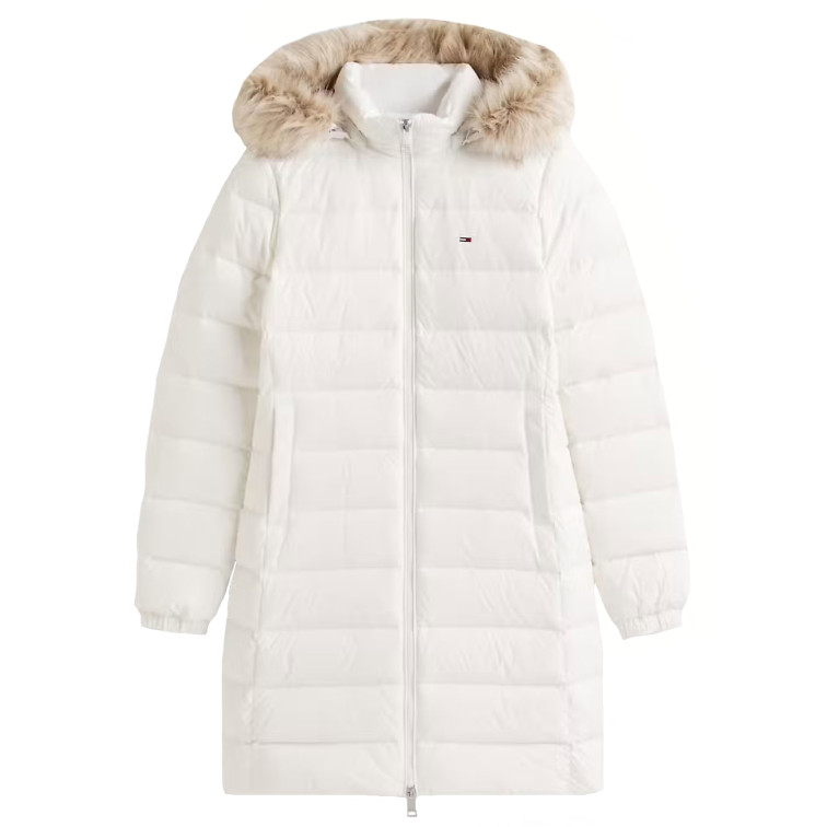 manteau femme  tommy hilfiger tjw essential hooded down coat