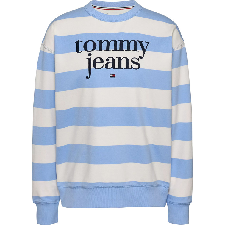 sweat-shirt femme  th tjw rlx stripe ess logo 1 crew