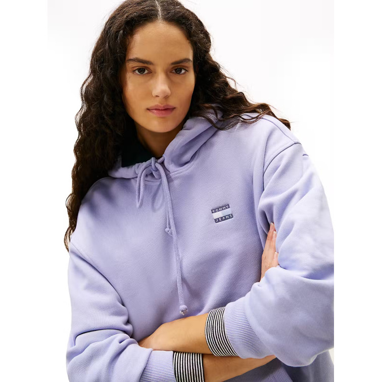 sweat-shirt femme  tommy hilfiger tjw bxy badge hoodie ext