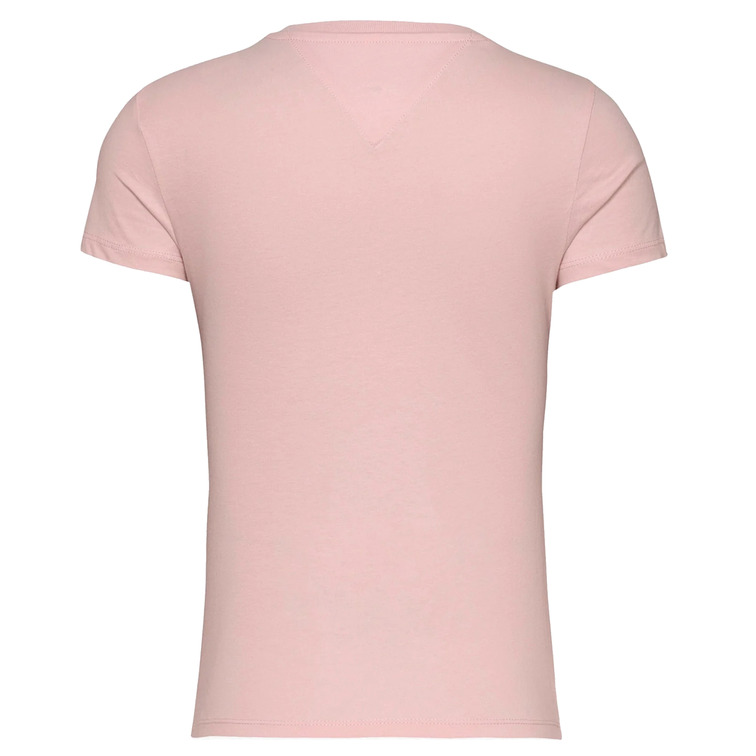 t-shirt femme  tommy hilfiger tjw slim essential logo 2 tee