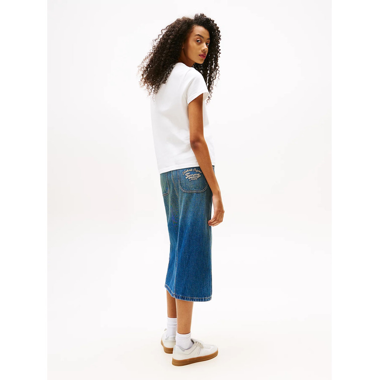 femme tjw reg floral flag tee ybl