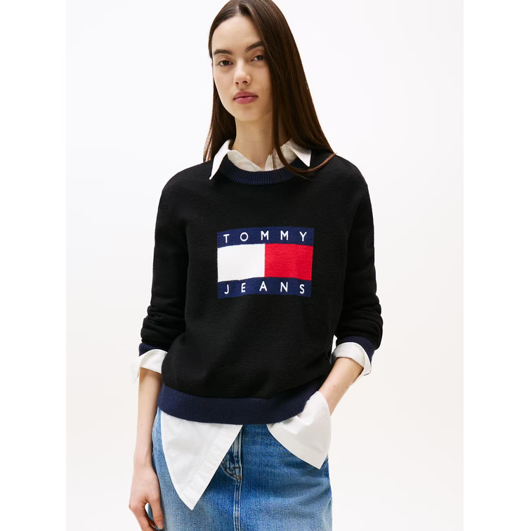 femme tjw clrblckflag sweater ext bds