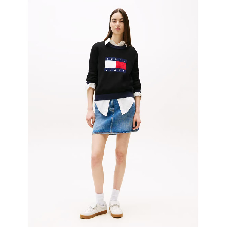 femme tjw clrblckflag sweater ext bds