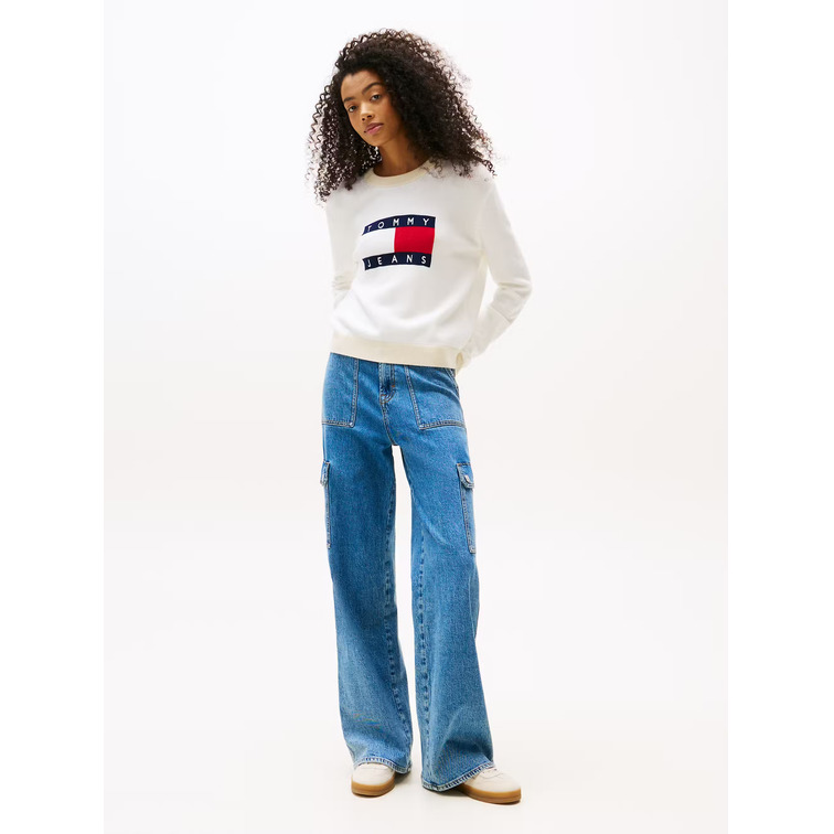 femme tjw clrblckflag sweater ext ybl